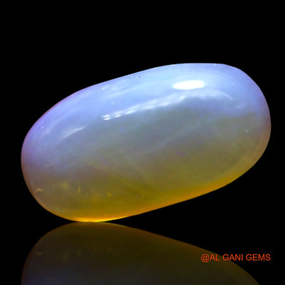 4.00 Cts Natural Australian Fire Opal Loose Gemstone Oval Cabochon 16x8x4 mm AF-881