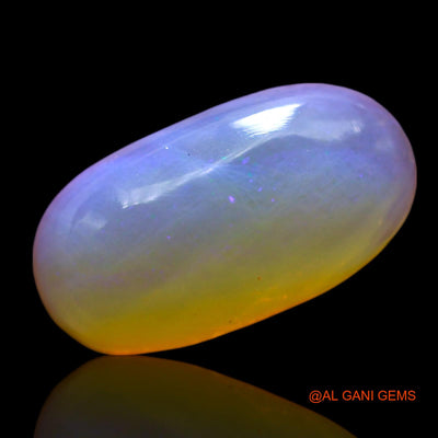 4.00 Cts Natural Australian Fire Opal Loose Gemstone Oval Cabochon 16x8x4 mm AF-881
