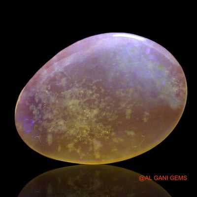 2.00 Cts Natural Australian Fire Opal Loose Gemstone Fancy Cabochon 15x10x2 mm AF-883