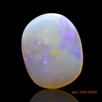 3.00 Cts Unheated Australian Fire Opal Loose Gemstone Oval Cabochon Natural 13x10x3 mm AF-885