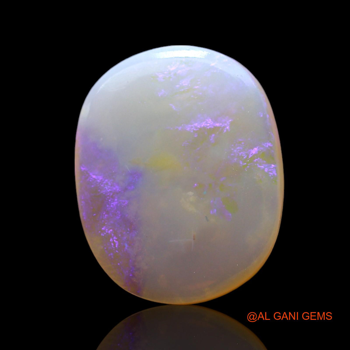 3.00 Cts Unheated Australian Fire Opal Loose Gemstone Oval Cabochon Natural 13x10x3 mm AF-885