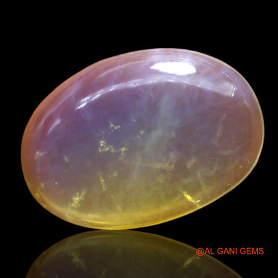 3.00 Cts Natural Australian Fire Opal Loose Gemstone Oval Cabochon 14x10x3 mm AF-886