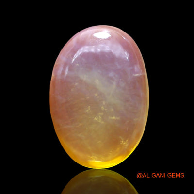 3.00 Cts Natural Australian Fire Opal Loose Gemstone Oval Cabochon 14x10x3 mm AF-886