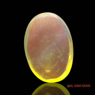 3.00 Cts Natural Australian Fire Opal Loose Gemstone Oval Cabochon 14x10x3 mm AF-886