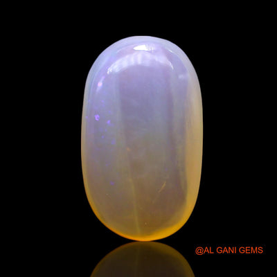 3.00 Cts Natural Australian Fire Opal Loose Gemstone Oval Cabochon 15x8x4 mm AF-887