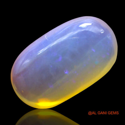 3.00 Cts Natural Australian Fire Opal Loose Gemstone Oval Cabochon 15x8x4 mm AF-887