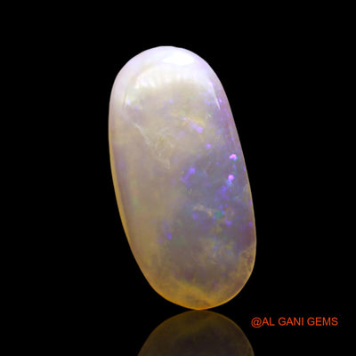 2.00 Cts Natural Australian Fire Opal Loose Gemstone Oval Cabochon 15x8x2 mm AF-888