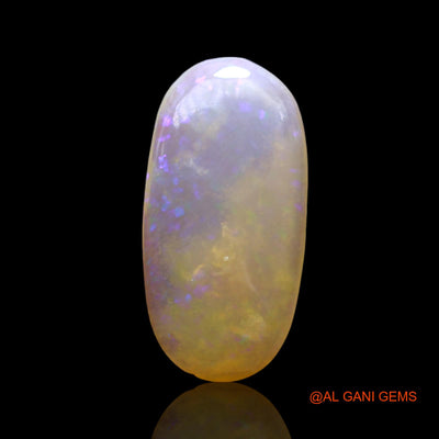 2.00 Cts Natural Australian Fire Opal Loose Gemstone Oval Cabochon 15x8x2 mm AF-888