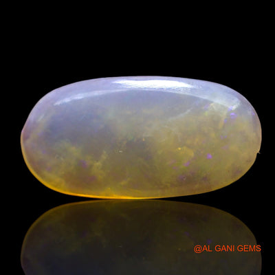 2.00 Cts Natural Australian Fire Opal Loose Gemstone Oval Cabochon 15x8x2 mm AF-888