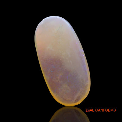 2.00 Cts Natural Australian Fire Opal Loose Gemstone Oval Cabochon 15x8x2 mm AF-888