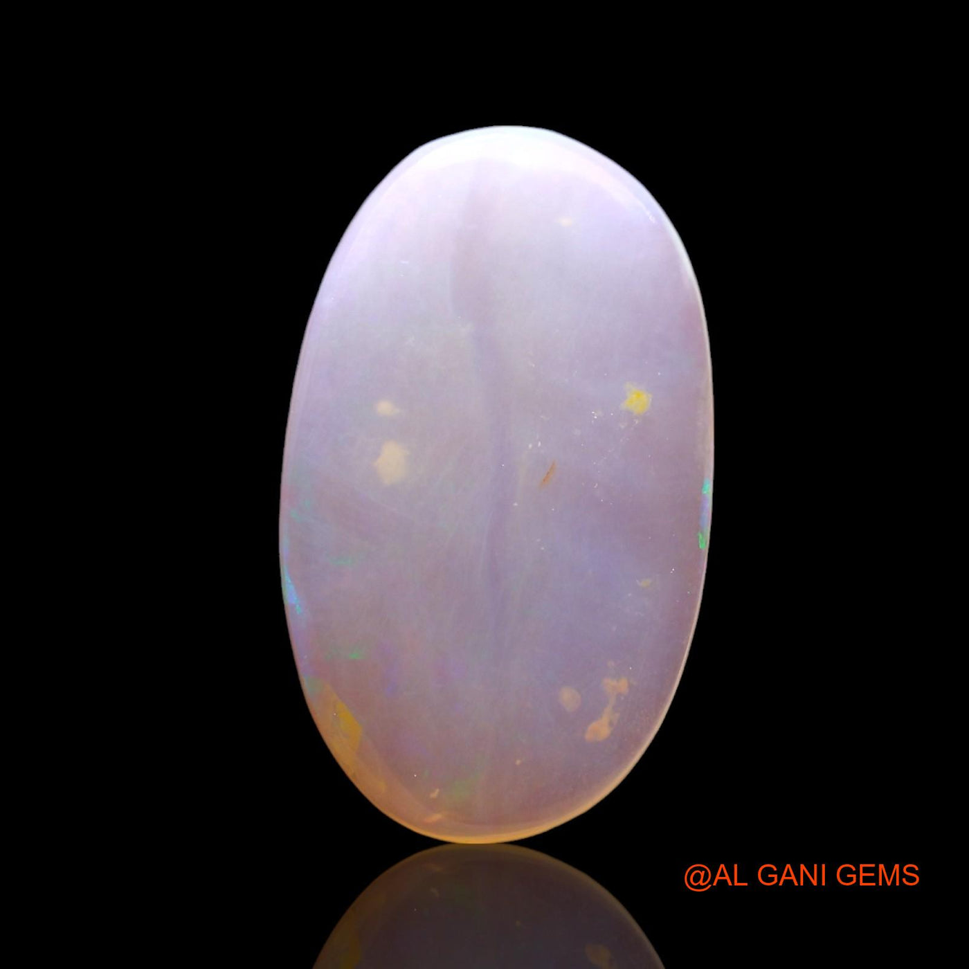 2.00 Cts Unheated Australian Fire Opal Loose Gemstone Oval Cabochon Natural 15x9x2 mm AF-889