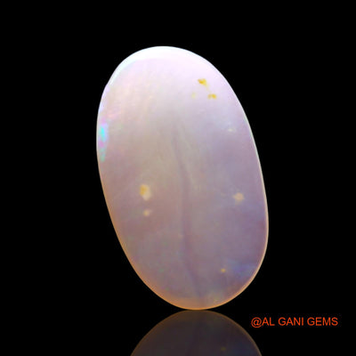 2.00 Cts Unheated Australian Fire Opal Loose Gemstone Oval Cabochon Natural 15x9x2 mm AF-889
