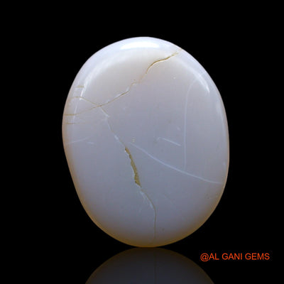 7.00 Cts Unheated Australian Fire Opal Loose Gemstone Oval Cabochon Natural 16x12x5 mm AF-88