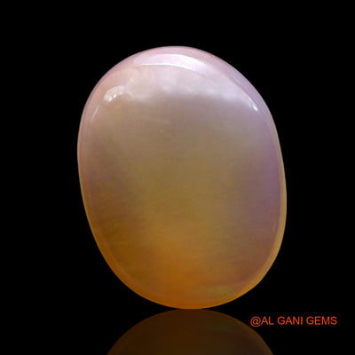 3.00 Cts Natural Australian Fire Opal Loose Gemstone Oval Cabochon 13x11x3 mm AF-890