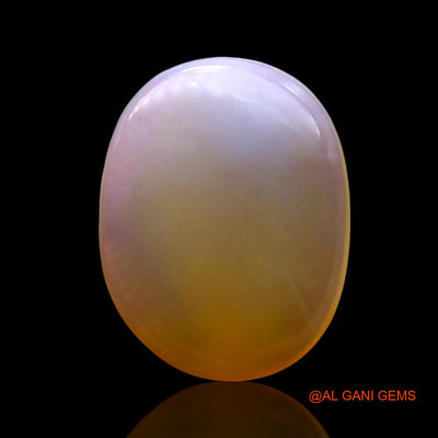 3.00 Cts Natural Australian Fire Opal Loose Gemstone Oval Cabochon 13x11x3 mm AF-890