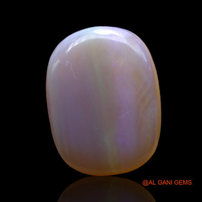 Natural Fire Opal Gemstone 4.00 Cts Loose Oval Cabochon From Australia 14x11x3 mm AF-892