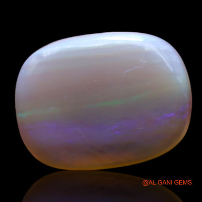 Natural Fire Opal Gemstone 4.00 Cts Loose Oval Cabochon From Australia 14x11x3 mm AF-892