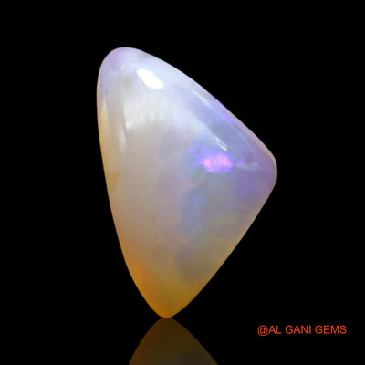 3.00 Cts Unheated Australian Fire Opal Loose Gemstone Trillion Cabochon Natural 15x9x3 mm AF-894