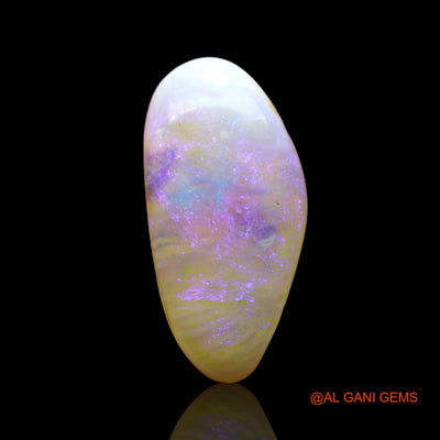 2.00 Cts Natural Australian Fire Opal Loose Gemstone Oval Cabochon 16x8x3 mm AF-895