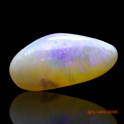 2.00 Cts Natural Australian Fire Opal Loose Gemstone Oval Cabochon 16x8x3 mm AF-895