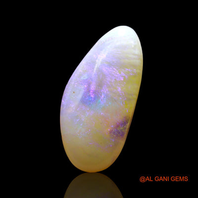 2.00 Cts Natural Australian Fire Opal Loose Gemstone Oval Cabochon 16x8x3 mm AF-895