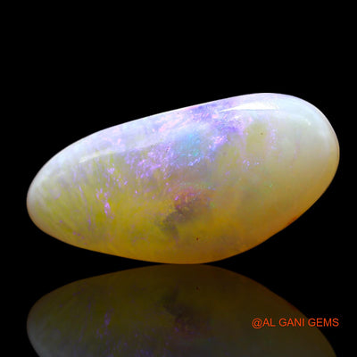 2.00 Cts Natural Australian Fire Opal Loose Gemstone Oval Cabochon 16x8x3 mm AF-895