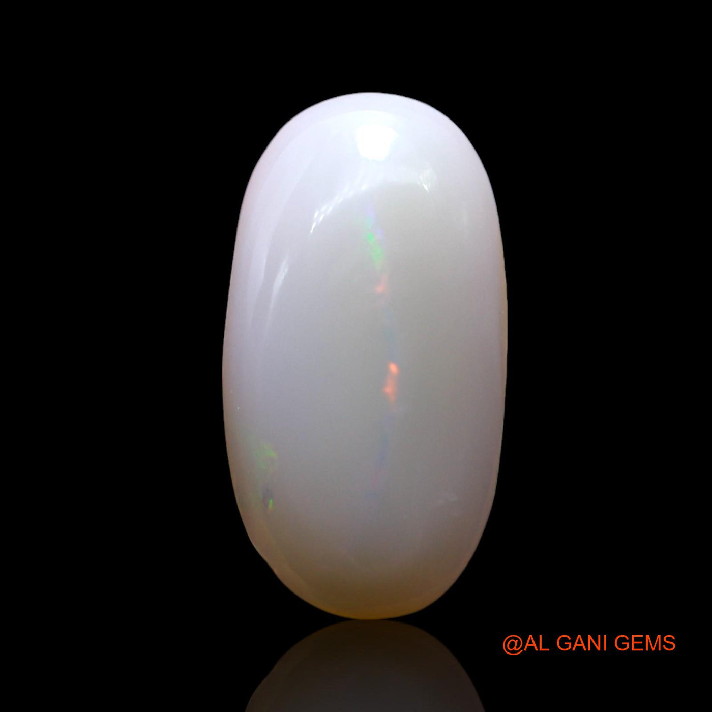 2.00 Cts Natural Australian Fire Opal Loose Gemstone Oval Cabochon 15x8x3 mm AF-896