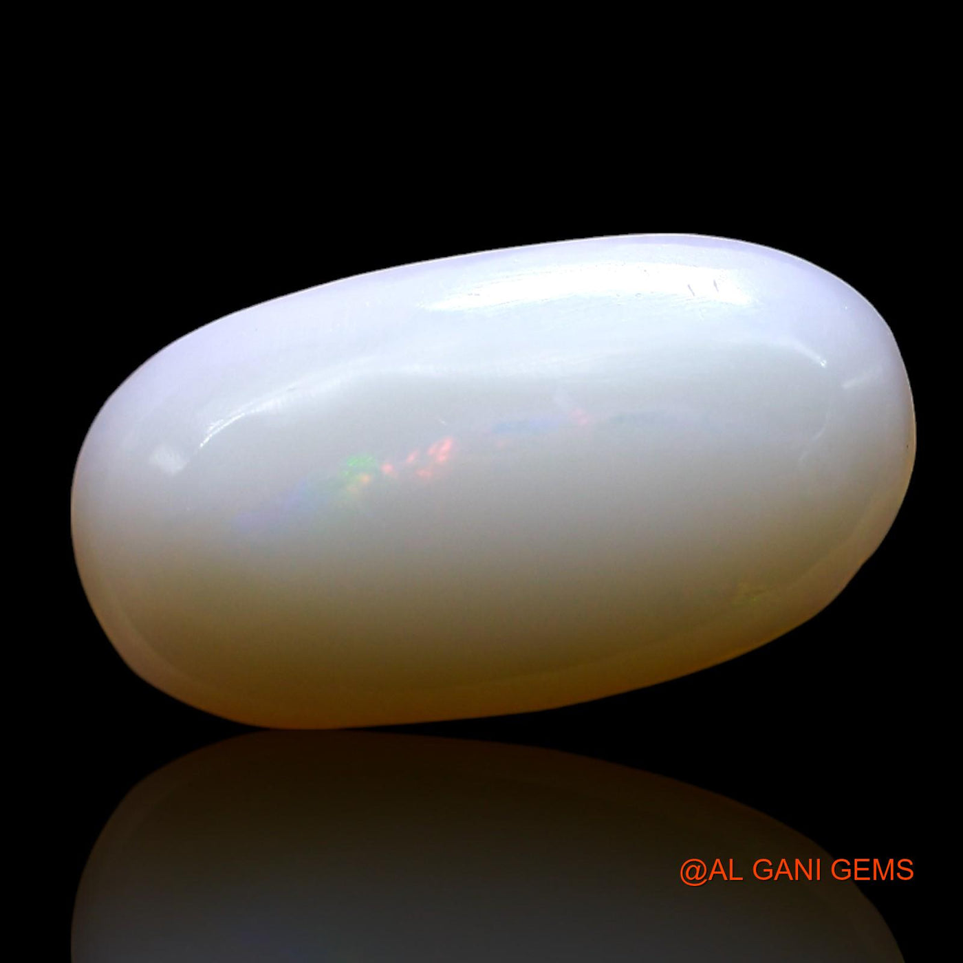 2.00 Cts Natural Australian Fire Opal Loose Gemstone Oval Cabochon 15x8x3 mm AF-896
