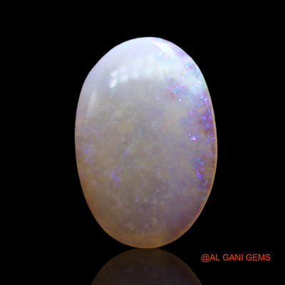 Natural Untreated Fire Opal Loose Gemstone Oval Cabochon From Australia 2.00 Cts 14x10x2 mm AF-897