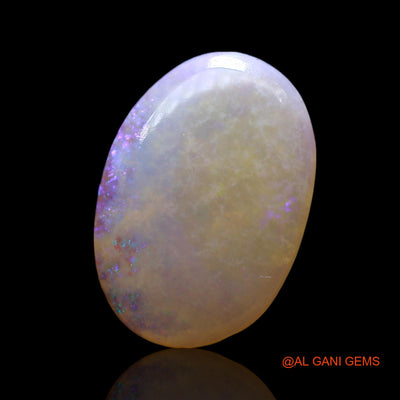 Natural Untreated Fire Opal Loose Gemstone Oval Cabochon From Australia 2.00 Cts 14x10x2 mm AF-897