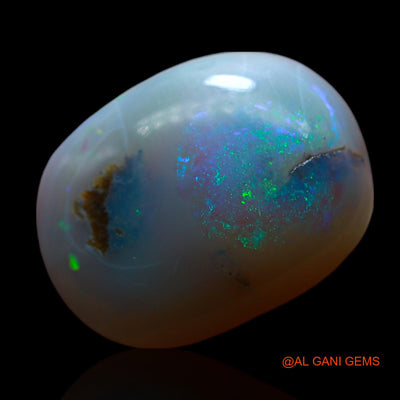 8.00 Cts Natural Australian Fire Opal Loose Gemstone Oval Cabochon 15x13x6 mm AF-89