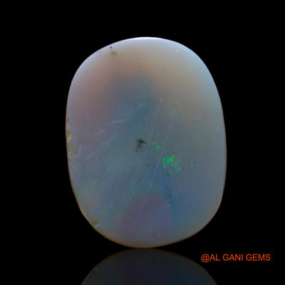 8.00 Cts Natural Australian Fire Opal Loose Gemstone Oval Cabochon 15x13x6 mm AF-89