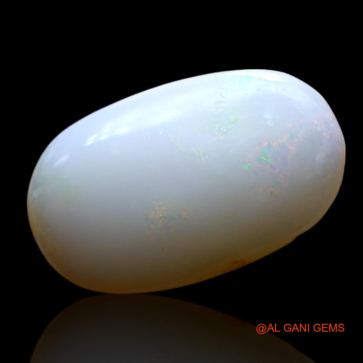 2.00 Cts Natural Australian Fire Opal Loose Gemstone Oval Cabochon 15x9x3 mm AF-902