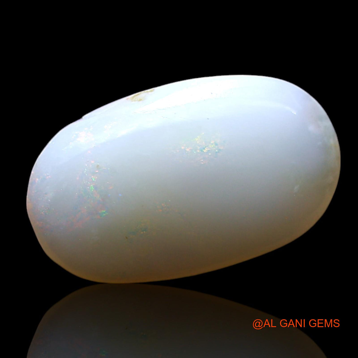 2.00 Cts Natural Australian Fire Opal Loose Gemstone Oval Cabochon 15x9x3 mm AF-902