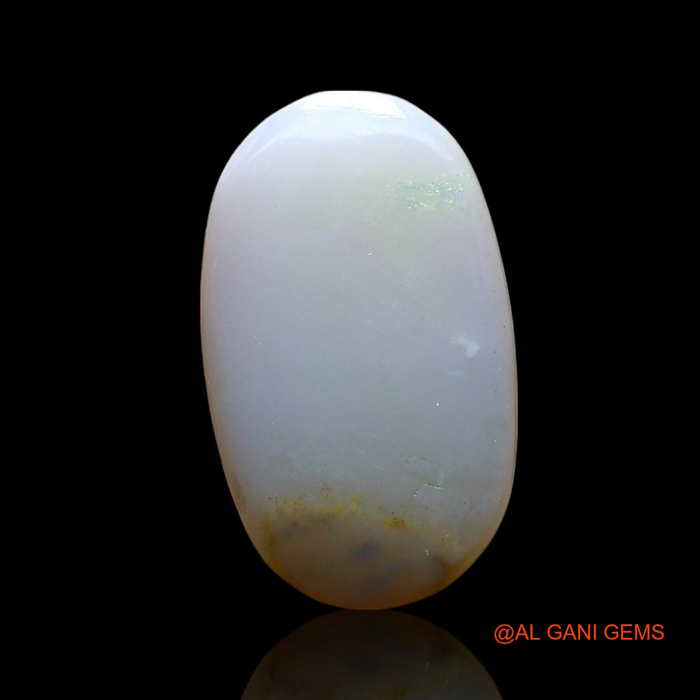 2.00 Cts Natural Australian Fire Opal Loose Gemstone Oval Cabochon 15x9x3 mm AF-902