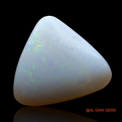 2.00 Cts Natural Australian Fire Opal Loose Gemstone Trillion Cabochon 13x11x3 mm AF-903