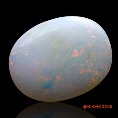 2.00 Cts Unheated Australian Fire Opal Loose Gemstone Oval Cabochon Natural 13x10x3 mm AF-904