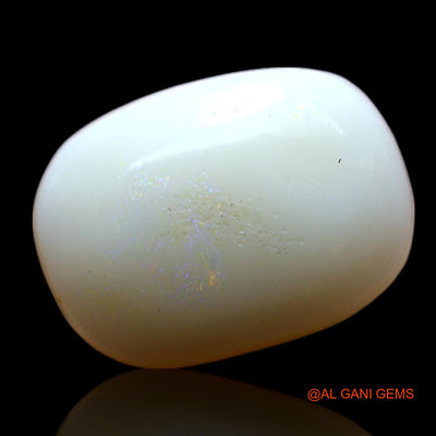 Natural Untreated Fire Opal Loose Gemstone Oval Cabochon From Australia 3.00 Cts 14x10x4 mm AF-906