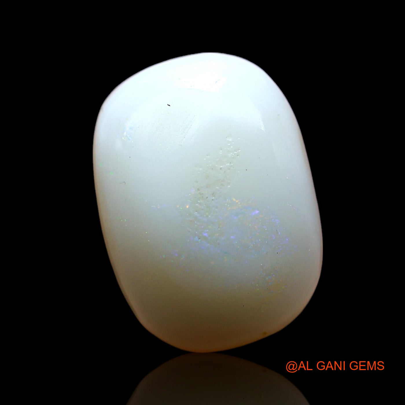Natural Untreated Fire Opal Loose Gemstone Oval Cabochon From Australia 3.00 Cts 14x10x4 mm AF-906