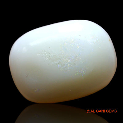 Natural Untreated Fire Opal Loose Gemstone Oval Cabochon From Australia 3.00 Cts 14x10x4 mm AF-906