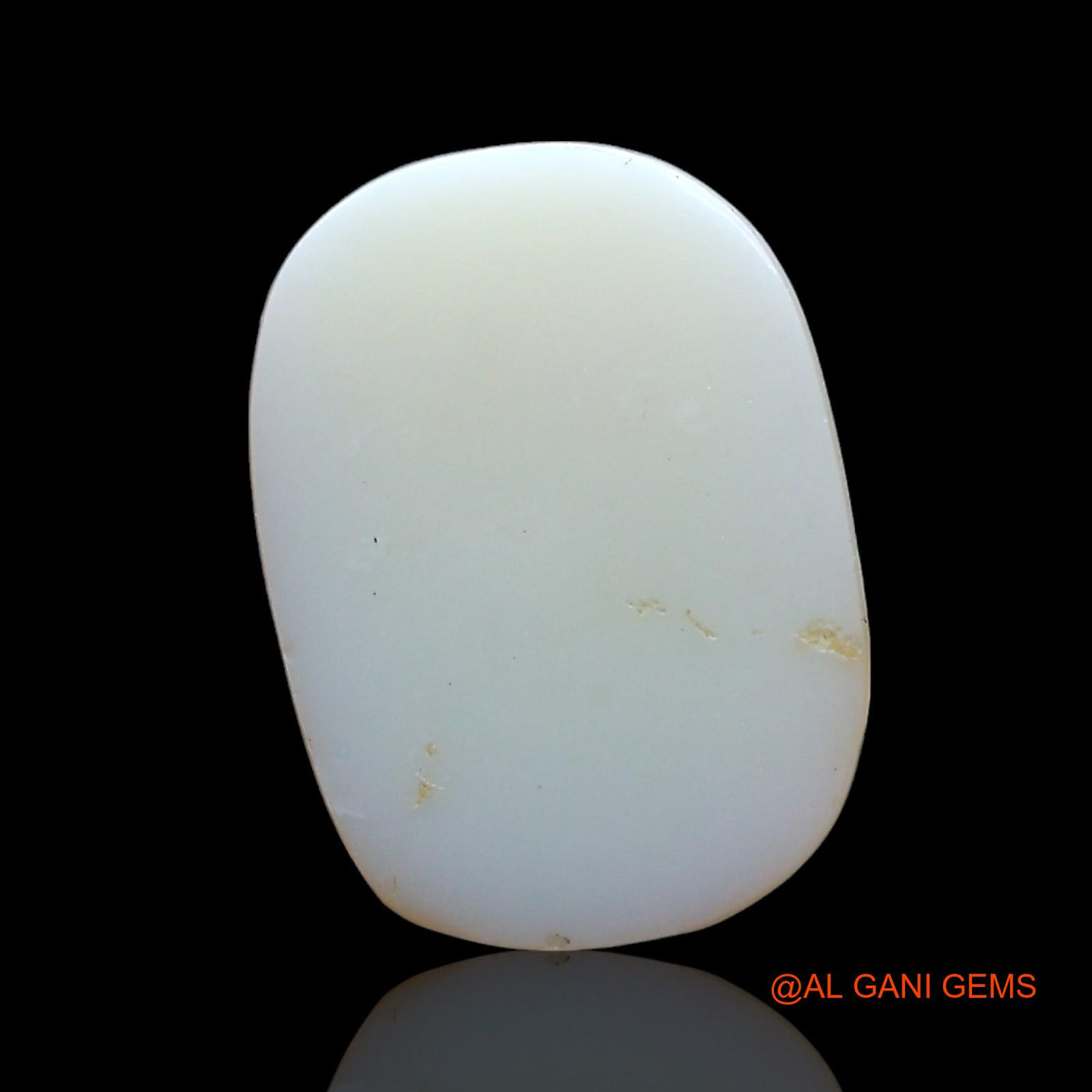 Natural Untreated Fire Opal Loose Gemstone Oval Cabochon From Australia 3.00 Cts 14x10x4 mm AF-906