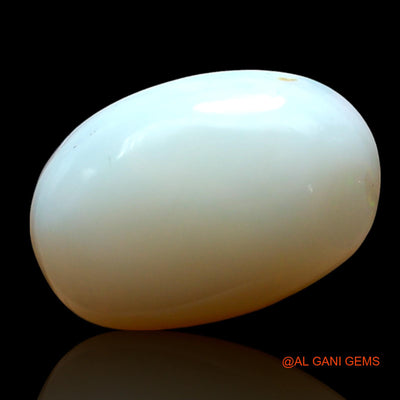 Natural Untreated Fire Opal Loose Gemstone Oval Cabochon From Australia 4.00 Cts 14x9x5 mm AF-907