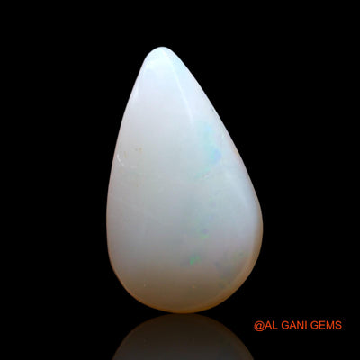 2.00 Cts Natural Australian Fire Opal Loose Gemstone Pear Cabochon 15x9x3 mm AF-908