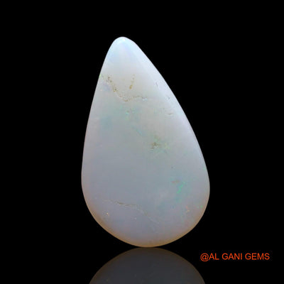 2.00 Cts Natural Australian Fire Opal Loose Gemstone Pear Cabochon 15x9x3 mm AF-908
