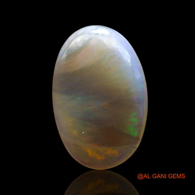 3.00 Cts Natural Australian Fire Opal Oval Cabochon Loose Gemstone For Jewelry 14x9x3 mm AF-909