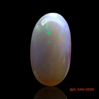 Natural Untreated Fire Opal Loose Gemstone Oval Cabochon From Australia 3.00 Cts 15x8x3 mm AF-912