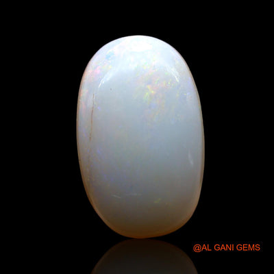 4.00 Cts Unheated Australian Fire Opal Loose Gemstone Oval Cabochon Natural 14x8x4 mm AF-913