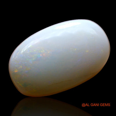 4.00 Cts Unheated Australian Fire Opal Loose Gemstone Oval Cabochon Natural 14x8x4 mm AF-913