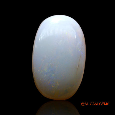 4.00 Cts Unheated Australian Fire Opal Loose Gemstone Oval Cabochon Natural 14x8x4 mm AF-913