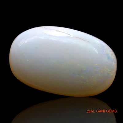 4.00 Cts Unheated Australian Fire Opal Loose Gemstone Oval Cabochon Natural 14x8x4 mm AF-913